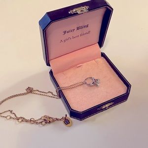 Juicy Couture Faux Diamond Necklace